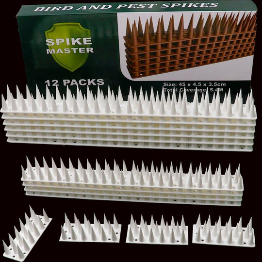 Thorn villa anti-cat thorn 3.5CM high anti-rat thorn anti-theft climbing anti-bird thorn anti-wall nail (12 pieces)