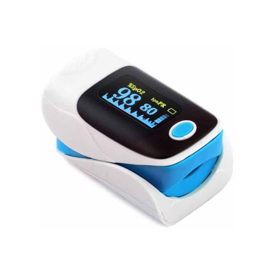 Heart Rate Finger Pulse Oximeter Blood Oxygen Saturation Spo2 Level Monitor