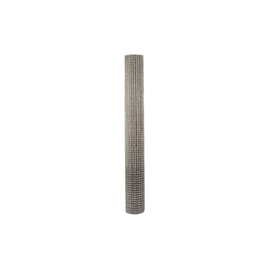 Galvanised Chicken Wire Mesh Rabbit Animal Fence Steel Metal Garden Wire Mesh Netting Boundary Fencing Pest Control (Galvanised WeldMesh 13mm 1x5m)