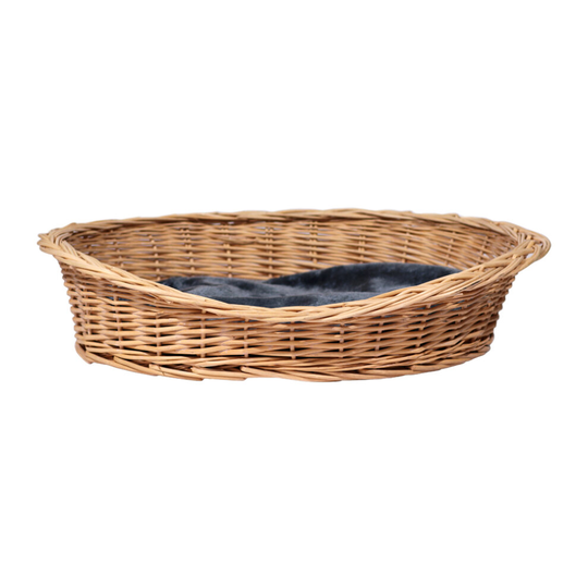 (Medium) Wicker Dog Basket