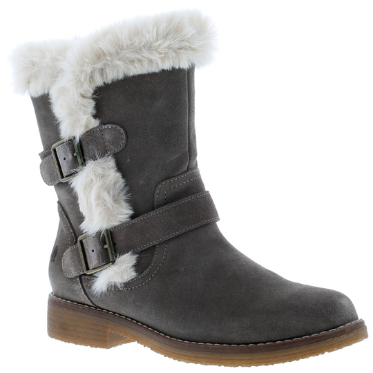 (Grey, 7 (Adults')) Hush Puppies Macie Women's Boots UK Size