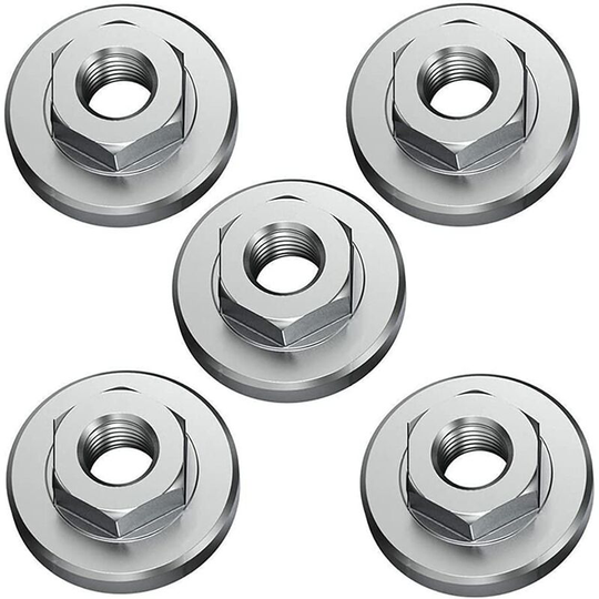 Bett Quick Release Nut Lock Nut, 5 Quick Release Lock Nut, Nut Accessories For All Angle Grinders