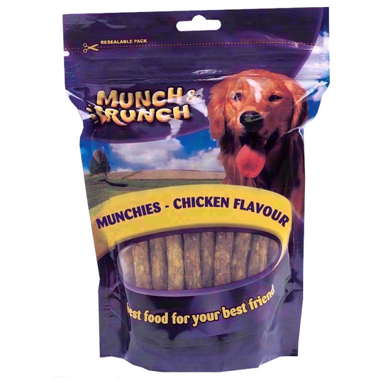 Chicken Munchies Sticks Dog Treats (250g) (May Vary) - May Vary - Munch&crunch