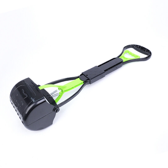 Benobby Kids - Portable Pet Pooper Scooper handle for large and small dogs, high strength material and durable spring, great for lawns, grass, dirt,