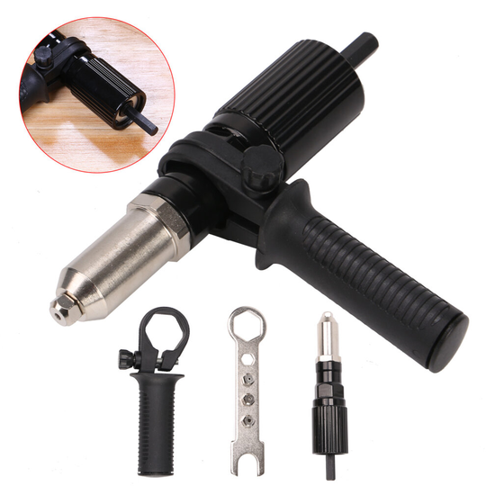 Rivet Nut Gun Adaptor for Cordless Drill Electric Riveter Insert Tool
