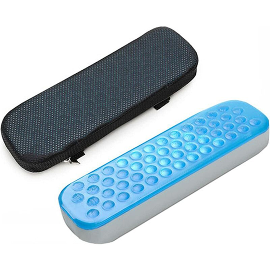 Osqi - Elbow Cushion, Multifunction Cushion Armrest Gel Cushion Chair Office Armrest for Office Chair, Wheelchair, Gaming Chair Elbow Cushion Armrest