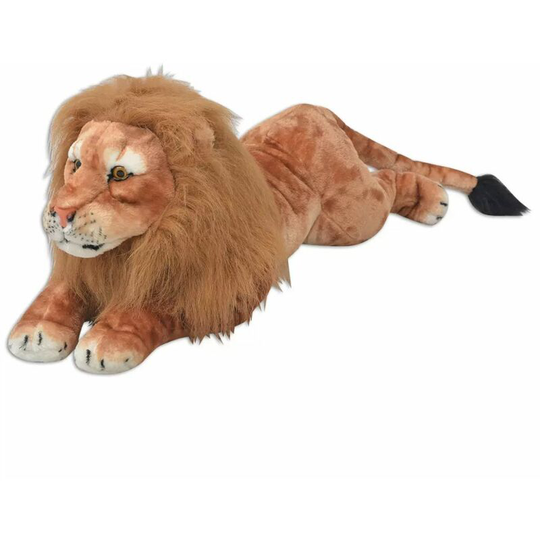 Lion Toy Plush Brown xxl