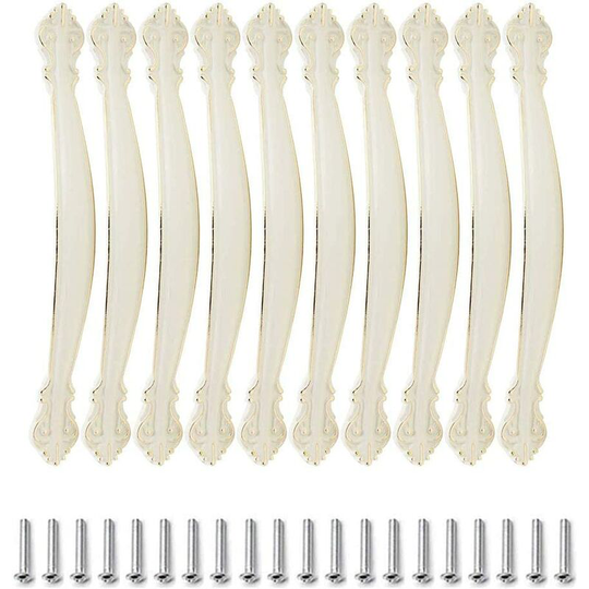 10pcs Furniture Handle, Cabinet Door Handles, European Style Handle, for Dresser, Cupboard, Drawer, Cabinet Door