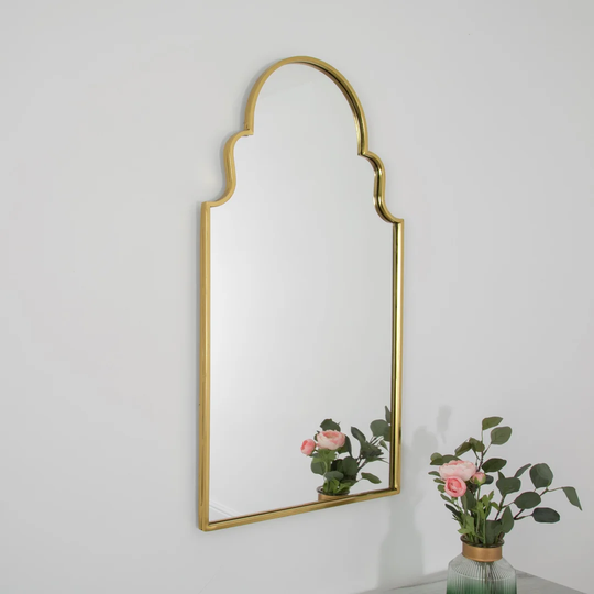Glowacki Novelty Metal Framed Wall Mounted Accent Mirror