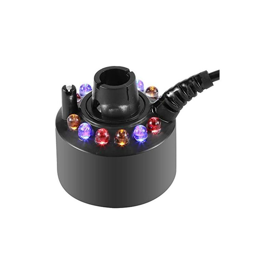 12 led fogger, fogger from fish tank humidifier air purifier for atomizer of fog of water fountain (eu 220V)