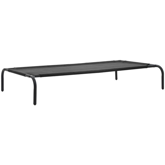 Elevated Dog Bed Black l Textilene VDTD07218 - Topdeal