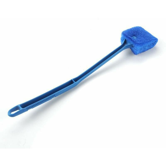 Briday - Aquarium Cleaning Brush, Sponge Aquarium Cleaning Anti Scratch Aquarium Glass Cleaner with Non-Slip Plastic Handle for Algae Glass Window
