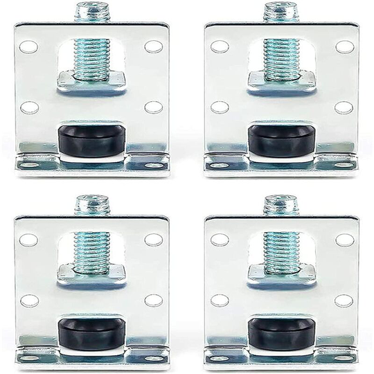 4 Pieces Adjustable Furniture Levelers for Cabinets, Heavy Duty Leveling Feet, Heavy Duty Furniture Levelers, for Tables, Shelves, Cupboards,