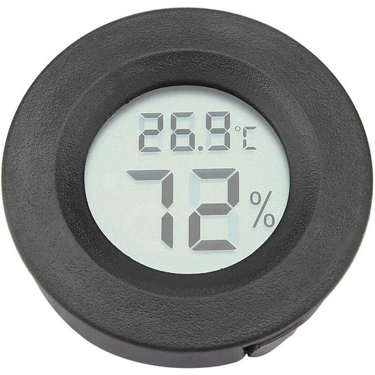 3Pcs LCD Digital Water Thermometer for Aquarium Fish Tank Vivarium Reptile Terrarium (Yellow) SOEKAVIA