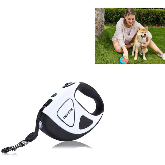 Led dog lead with night light 3m