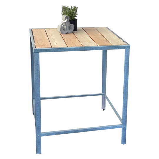 Hopley Square 4 - Person 95Cm L Outdoor Standing Height Table