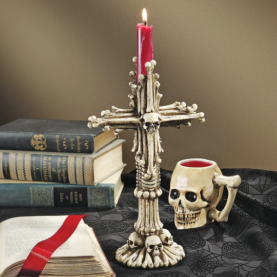 27.94cm Resin Tabletop Candlestick