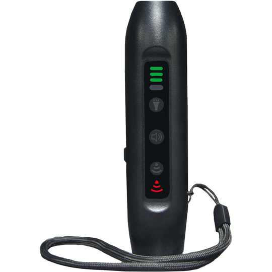Superseller - Ultrasonic Dog Repeller 3 Modes Portable Chargeable Dog Drive Device with Intelligent High Brightness Flashlight Dog Training Device