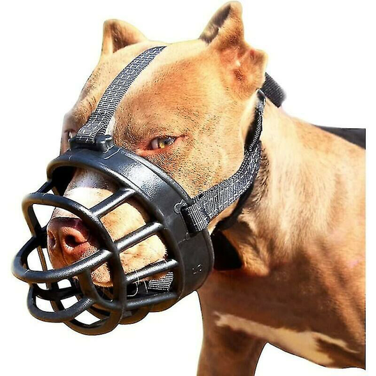 Deckon - Bette Dog Muzzle - Soft Basket Muzzle For Dogs Secure And Comfortable Fit, Better Prevent Biting, Chewing And Barking Muzzle (size 3)