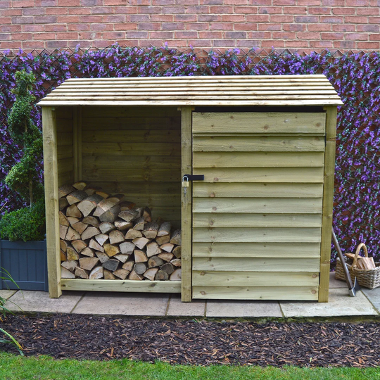 7 Ft. x 3 Ft. Log Store