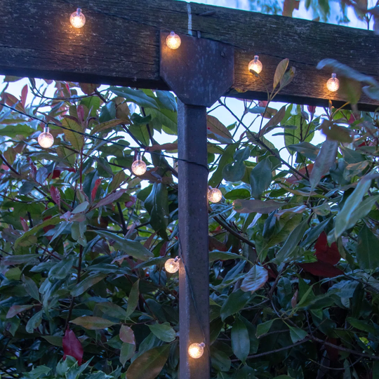 1085Cm LED Solar Powered 60 - Bulb Mini String Light (End to End Connectable)