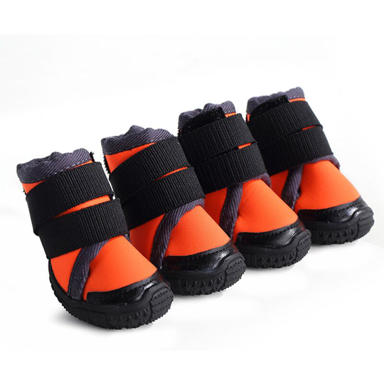 4.5cm*4cm-2pcs Dog shoes Waterproof dog boots Snow dog boots Claw protector with non-slip sole, Suitable for Basset Hound, Dalmatian, Border Collie,