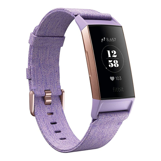 Fitbit Charge 3 Special Edition Health and Fitness Smartwatch Purple