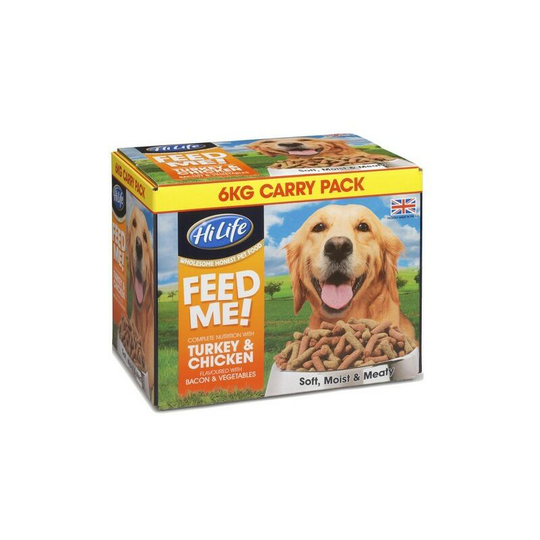Feed Me Turkey & Chicken Dog Food (6kg) (May Vary) - May Vary - Hilife