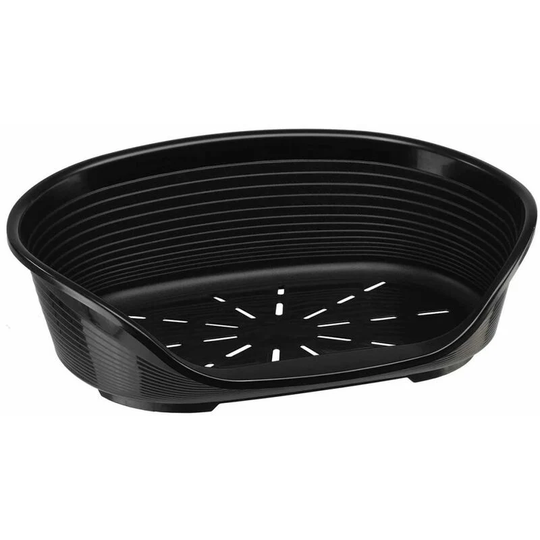 Dog Basket Siesta Deluxe 10 Black 93.5x68x28.5 cm 70210917 Ferplast Black