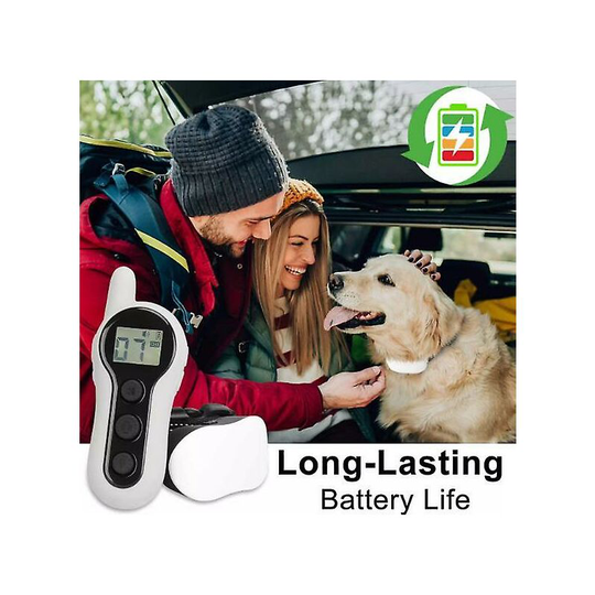 THSIDNE Bark Stopper Remote Control Dog Trainer Pet Supplies 500m Remote Ultrasonic Electric Training Pet Collar