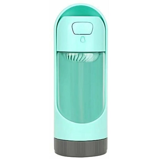 Portable Dog Water Bottle Leak Proof Cat Drinking Water Dispenser for Travel Outdoor Walking Training(Green)