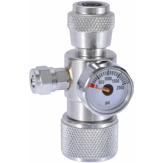 CO2 Regulator for Aquarium - Adjustable Pressure Gauge - CO2 System for Aquatic Plants