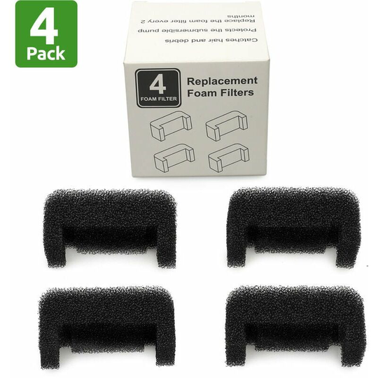 Bearsu - 4 Pack Pet Water Fountain Filter, Filtration System