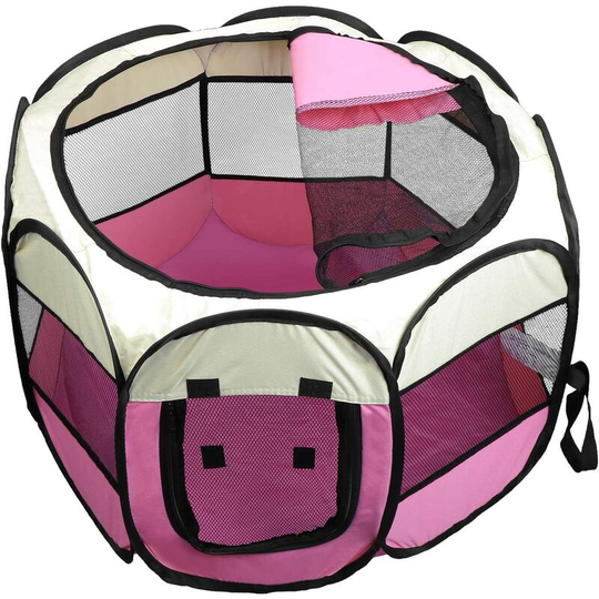 Portable Park Foldable Mesh for Domestic Animal 8 Panels