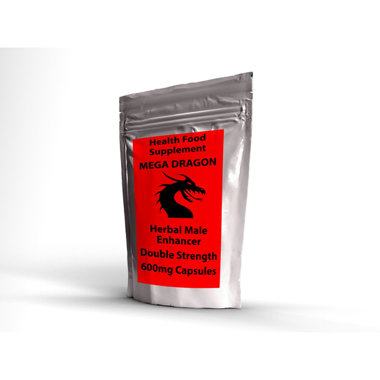 Mega Red Dragon 600mg Sex Pills for Men + Free 100mg Blue Sex Tablet