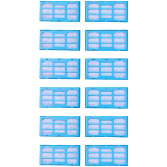 12 Pack Replacement Filter Cartridges Compatible with Pet Mate Cat and Dog Fountains