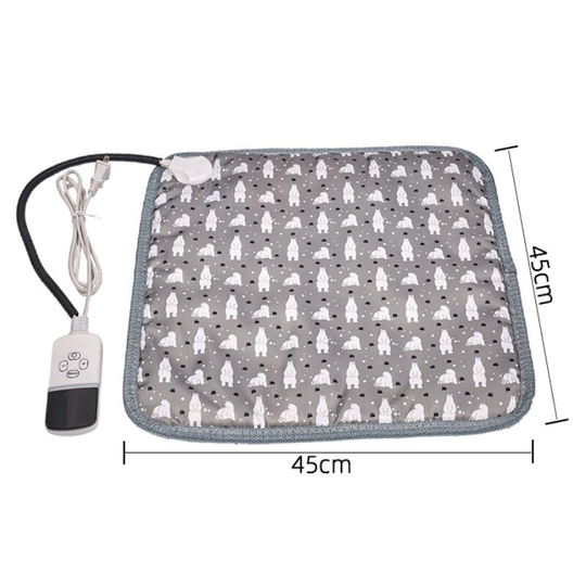 Benobby Kids - Cat Bed Heating Pet Pad Dog Blanket Ultra Warm Heated Cat Dog Bed Pet Thermal Mat,Upgrade full steel tube timing + removable and