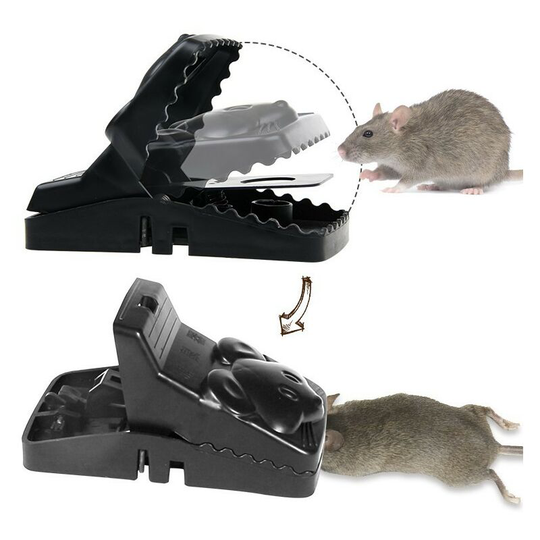 Ilovemilan - Mouse Trap, Mice Traps That Work Best Snap Traps for Small Mice and Mouse Outdoor Indoor Quick Kill and Reusable Mouse Traps