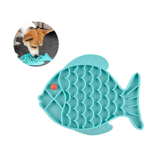 Licking Cat Bowl Cat Plate for Pet Dinner Dog Silicone Food Mat Slow Food Plate Pet Dinner Bowy Slow Food Food Bowl