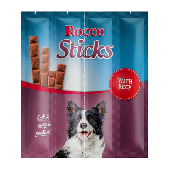 Rocco Sticks 120g - Beef: 12 sticks (120g)