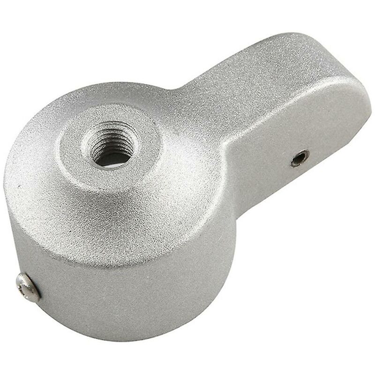 Cast Aluminum Flag Cap Flagpole Cap Head Flagpole Accessories Aluminum Alloy Flag Cap - silver