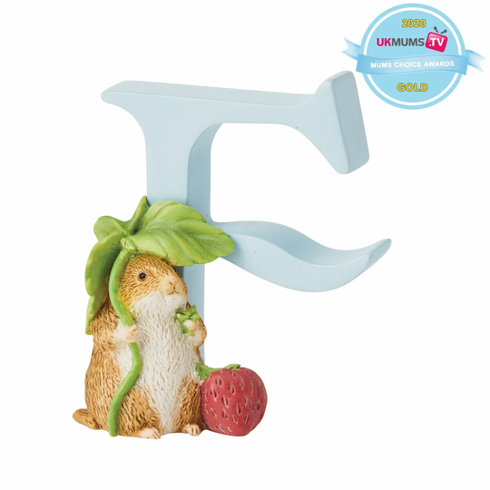 Peter Rabbit Letter F Figurine
