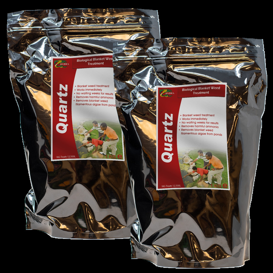 (2X1Kg upto 25,000L ) Hydra Quartz (Pond Blanket Weed Treatment)
