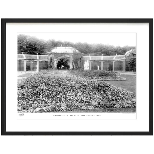 'Waddesdon, Manor, the Aviary 1897' by Francis Frith - Picture Frame Photograph Print on Paper