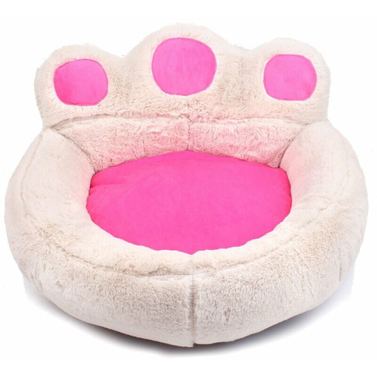 Soft Pet Sofa Comfortable Pet Bed Mat Dog and Cats Sleeping Bed Pet Supplies Washable Pets Nest,model:Beige s