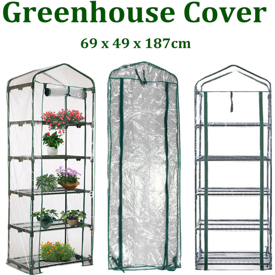 Greenhouse Cover 5 Levels 69 x 49 x 187cm Durable Plant Cover Protection Anti Insect Mohoo