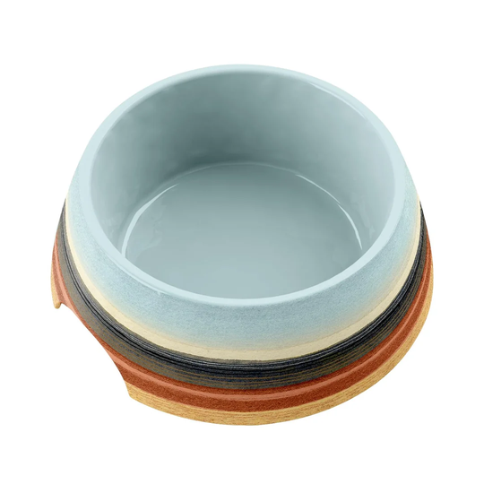 Maliyah Desert Stripe Pet Ombre Bowl