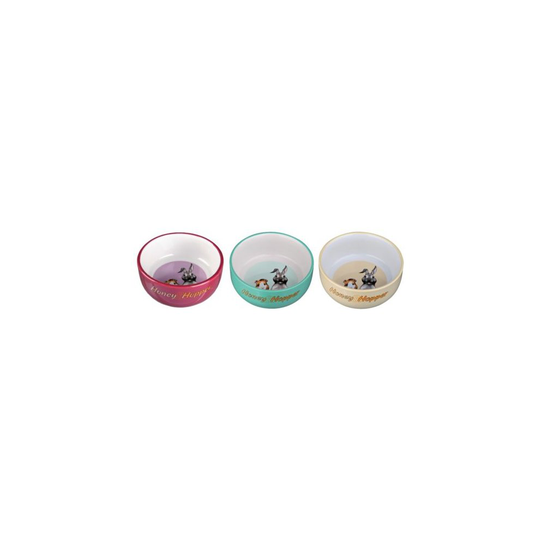 Honey & Hopper Ceramic Bowl, 250 Ml/ø 11cm - Bowl Guinea 250ml Rabbit Pig Food - ceramic bowl guinea 250ml 11 cm rabbit pig food water 60808 honey