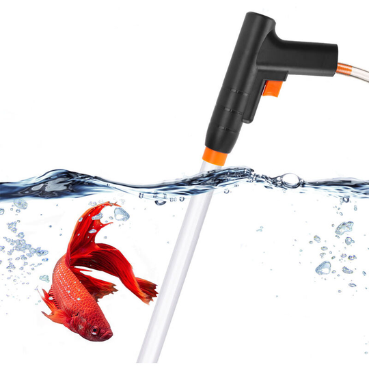 Aquarium Water Changer Water Pump and Vacuum Sand Washer Manual Cleaning Tool Water Extractor Siphon