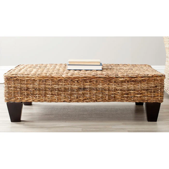 Fetter Rattan Wood Bench